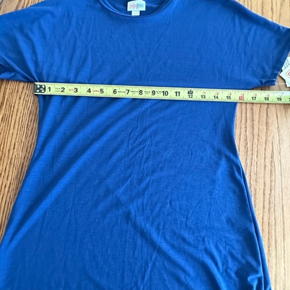 LuLaRoeFloor Length Maxi Dress Size XXS NWT Runs Large Stretchy Will Fit a Small - Picture 11 of 12